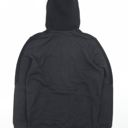 Under Armour Men's Black Small 1/2 Zip Hoodie Fleece Sweatshirt