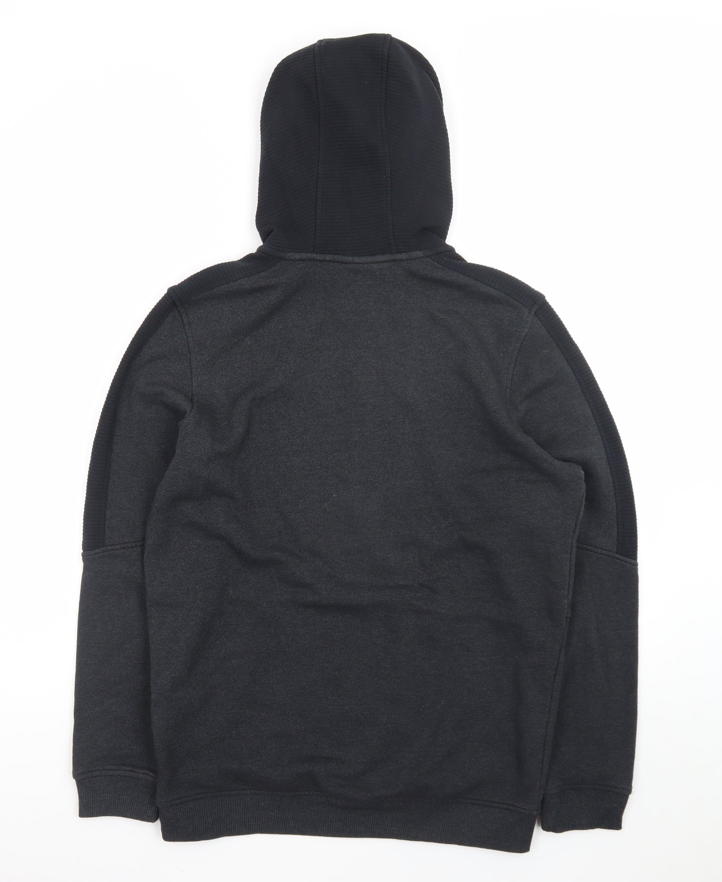 Under Armour Men's Black Small 1/2 Zip Hoodie Fleece Sweatshirt