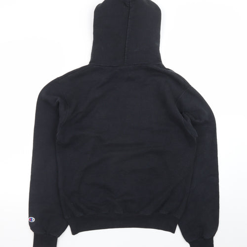 Champion Mens Black Small Pullover Hoodie NC State University Graphic