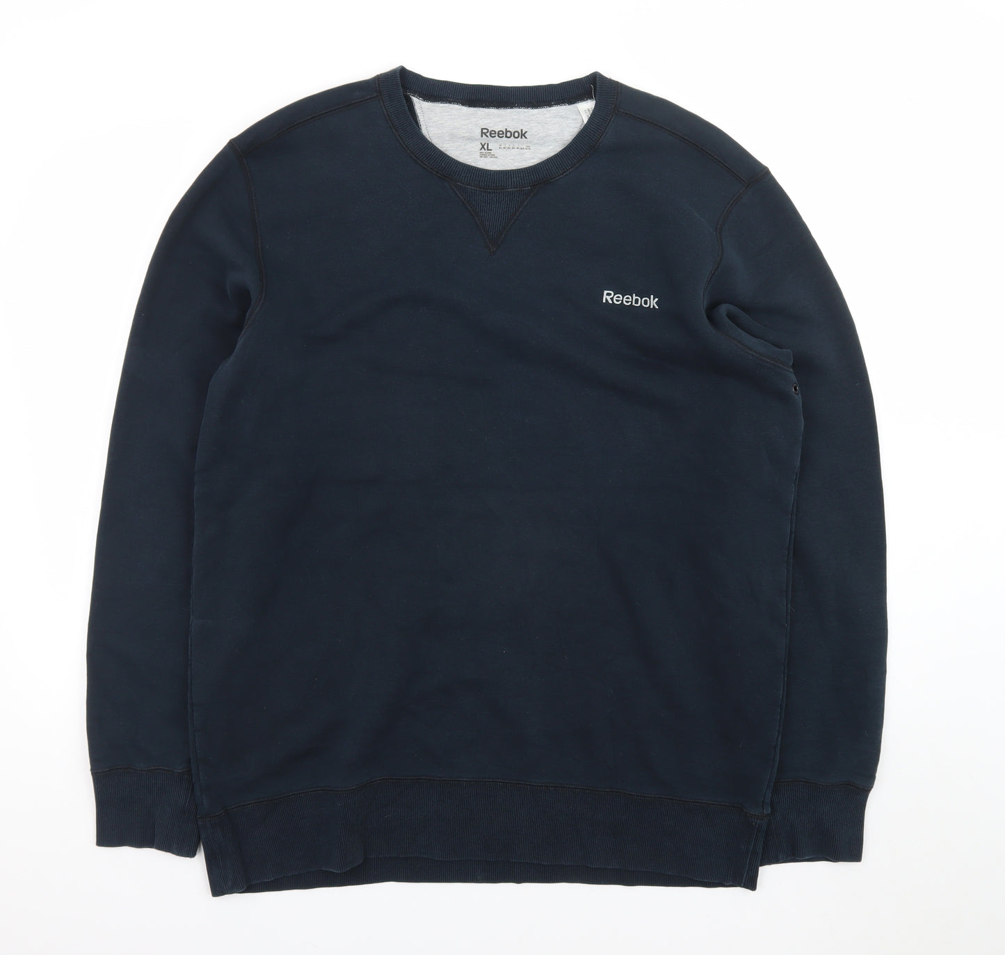Reebok Men's Blue XL Crew Neck Pullover Sweatshirt