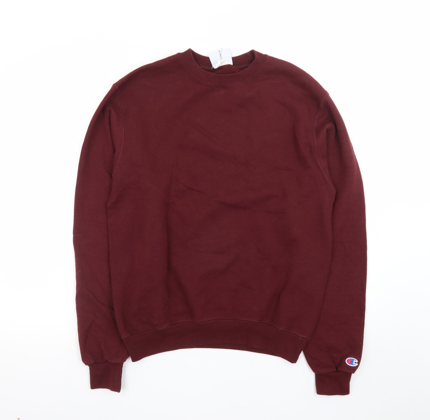 Champion Men's Red Pullover Crew Neck Sweatshirt Size S