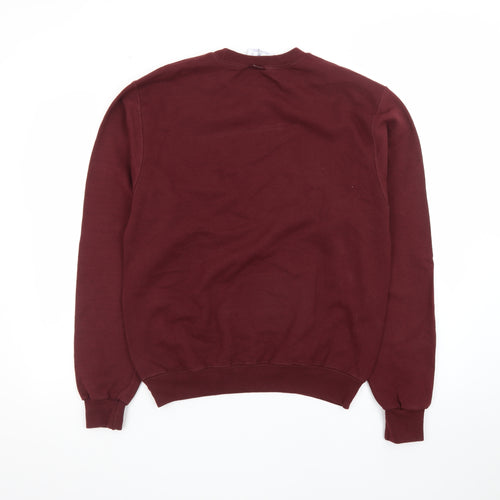 Champion Men's Red Pullover Crew Neck Sweatshirt Size S