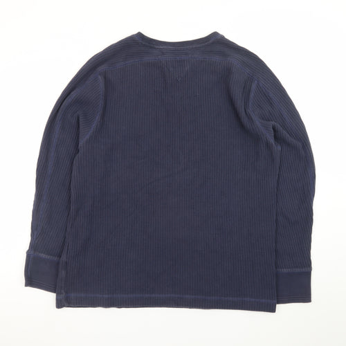 Tommy Hilfiger Men's Blue XL Pullover Crew Neck Sweatshirt