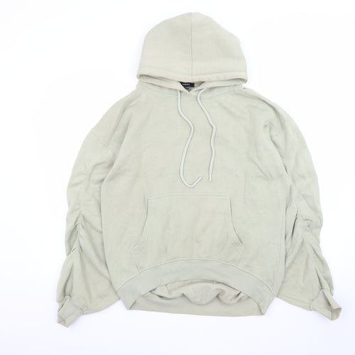 Rising Women’s Beige Pullover Hoodie S/M Hooded Casual Sweatshirt