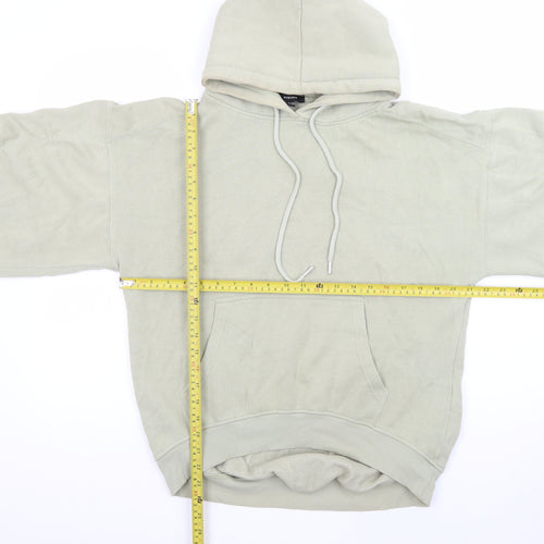 Rising Women’s Beige Pullover Hoodie S/M Hooded Casual Sweatshirt