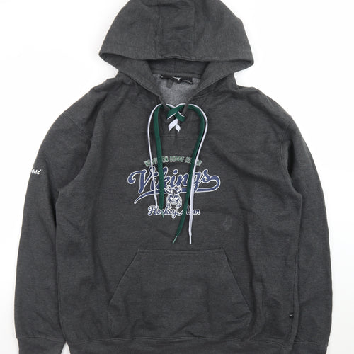 Pennant Sportswear Women’s Dark Grey XL Lace-Up Hoodie