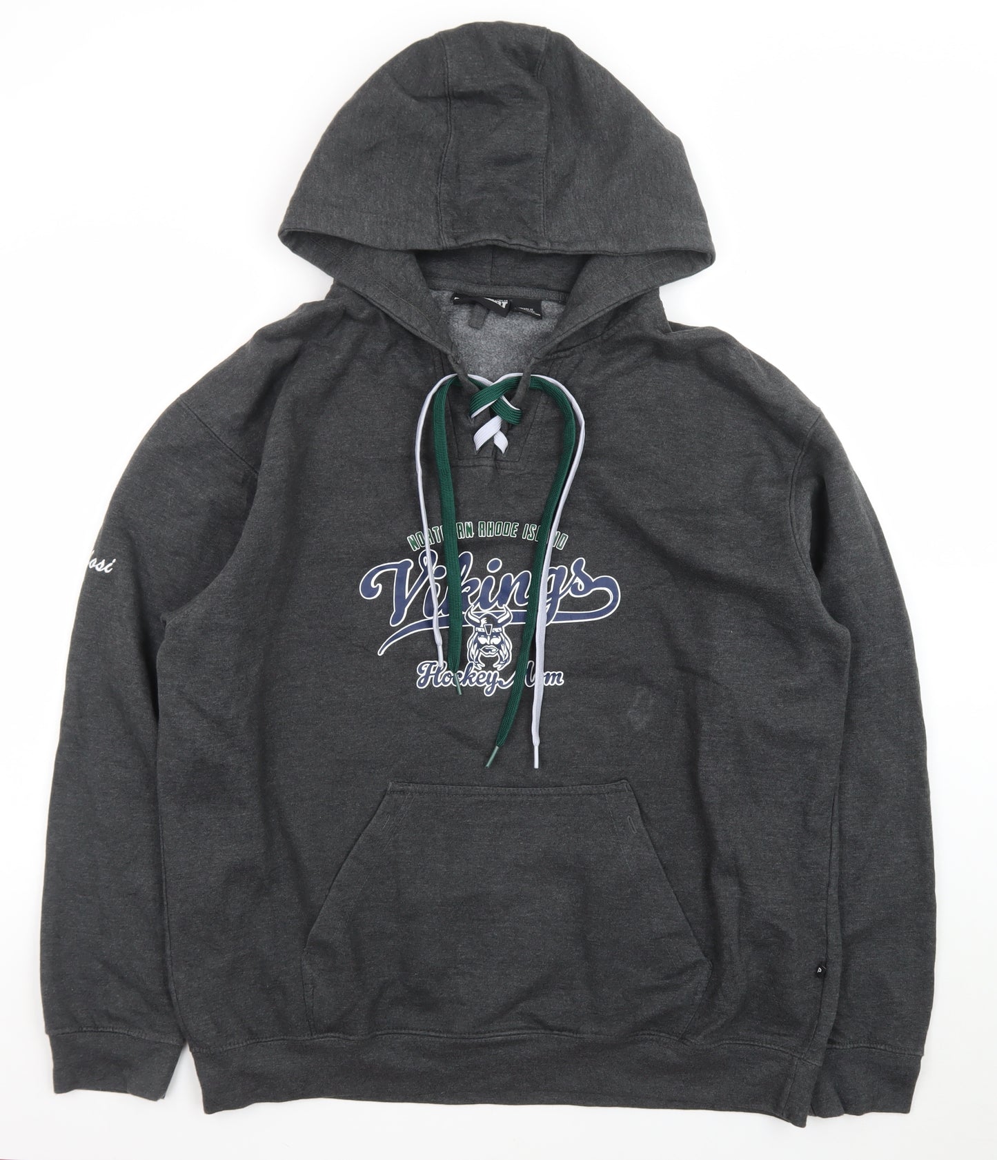 Pennant Sportswear Women’s Dark Grey XL Lace-Up Hoodie