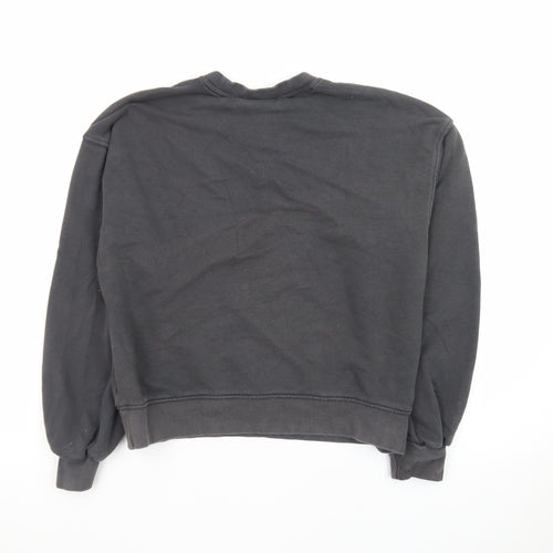 Adidas Men's Black Long Sleeve Crew Neck Sweatshirt Size 34