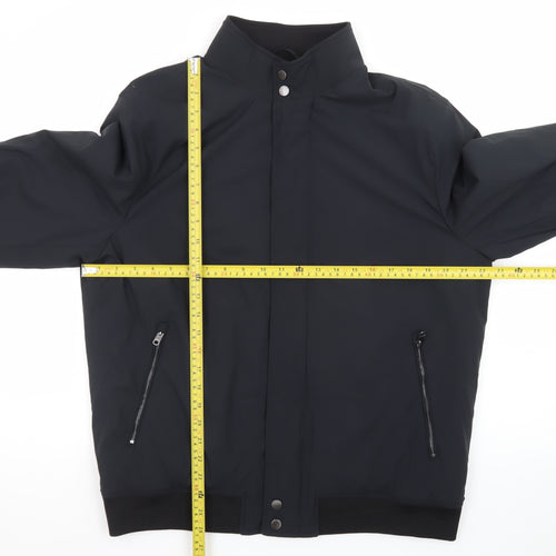 Marks and Spencer Autograph Men's Black M Bomber Jacket