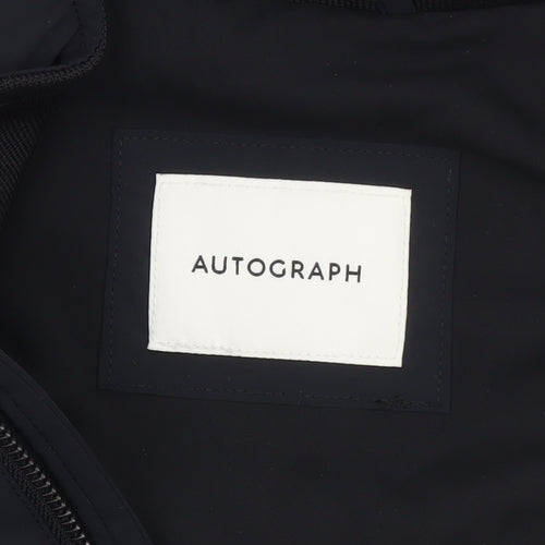 Marks and Spencer Autograph Men's Black M Bomber Jacket