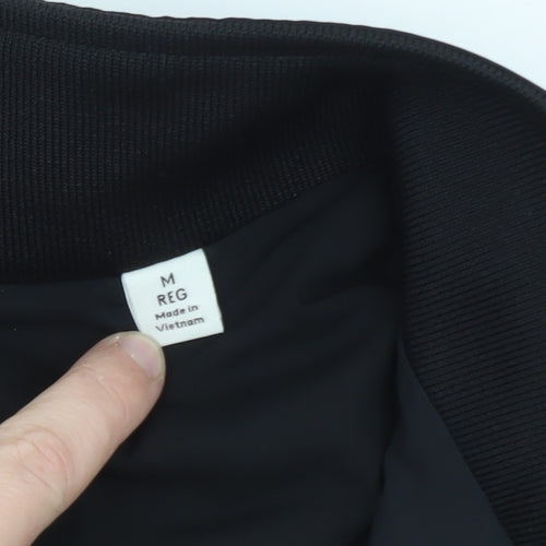 Marks and Spencer Autograph Men's Black M Bomber Jacket