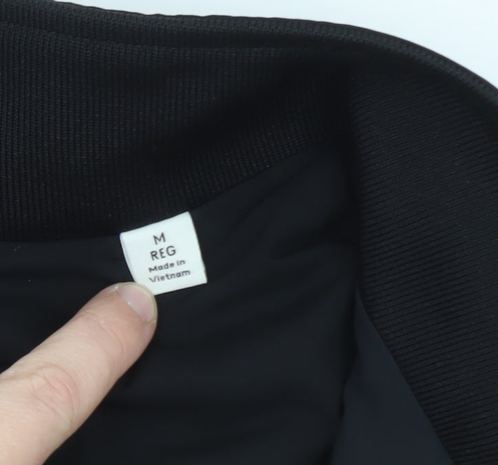 Marks and Spencer Autograph Men's Black M Bomber Jacket