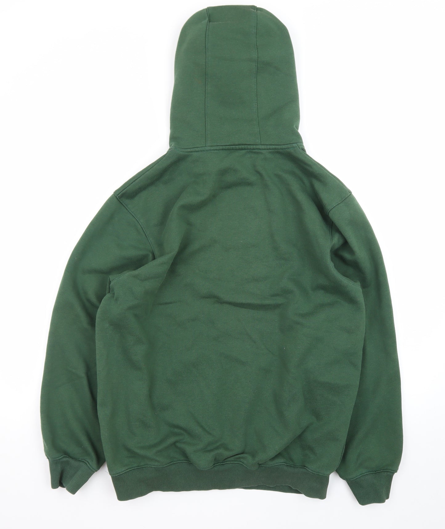Samurai Mens Green Pullover Hoodie M Fleece Regular Fit