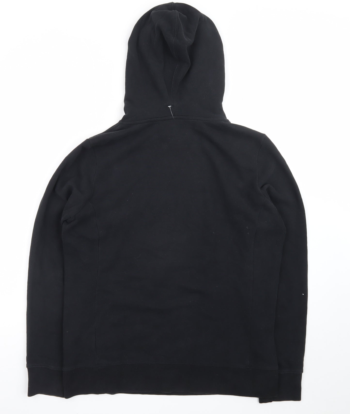 The North Face Womens Black Pullover Hoodie L Logo Hooded Sweatshirt