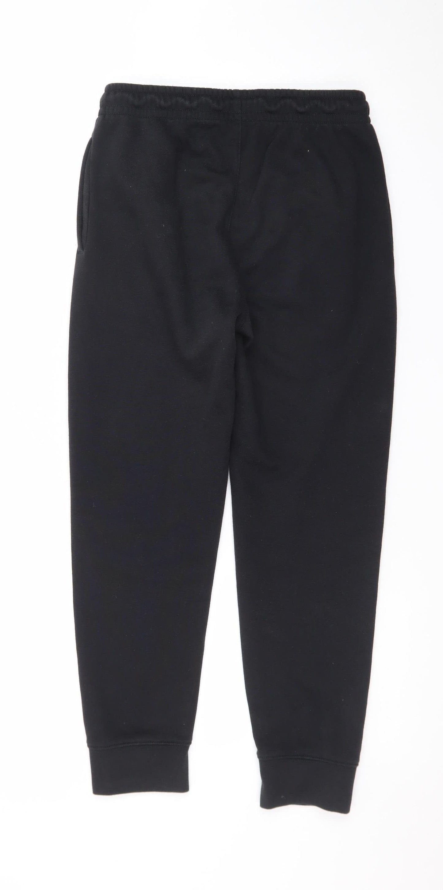 Jordan Boys Black Medium 10-12 Years Jogger Sweatpants with Logo