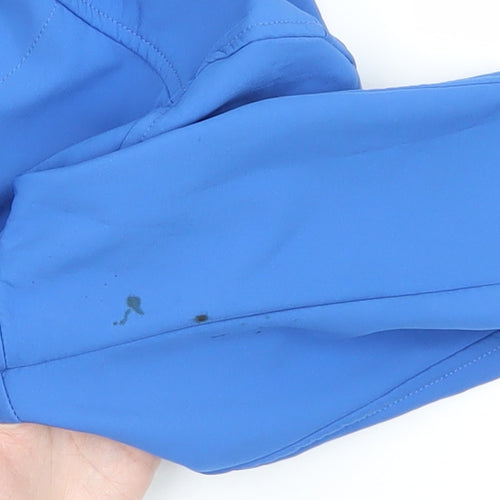INDIGO JEANS CODE Men's Blue Softshell Hooded Jacket Size S