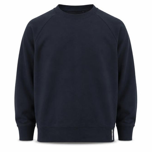 Superdry Men's Black Cotton Blend Pullover Sweatshirt Size L