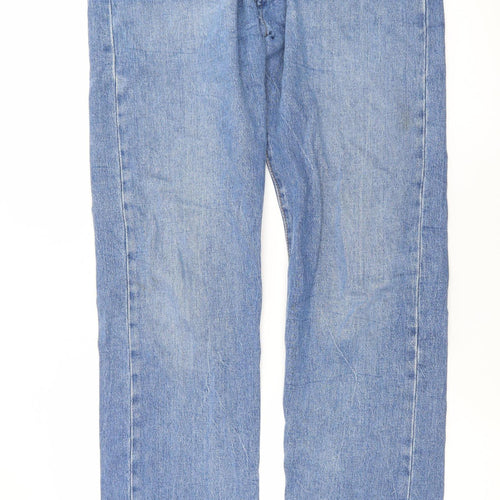 Levi's 501 Men's Blue Denim Straight Jeans W34 L36