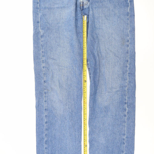 Levi's 501 Men's Blue Denim Straight Jeans W34 L36