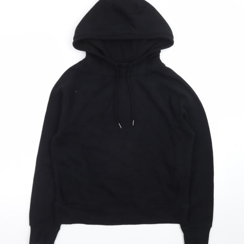 Next Men's Black Pullover Hoodie Size S Cotton Blend Fleece