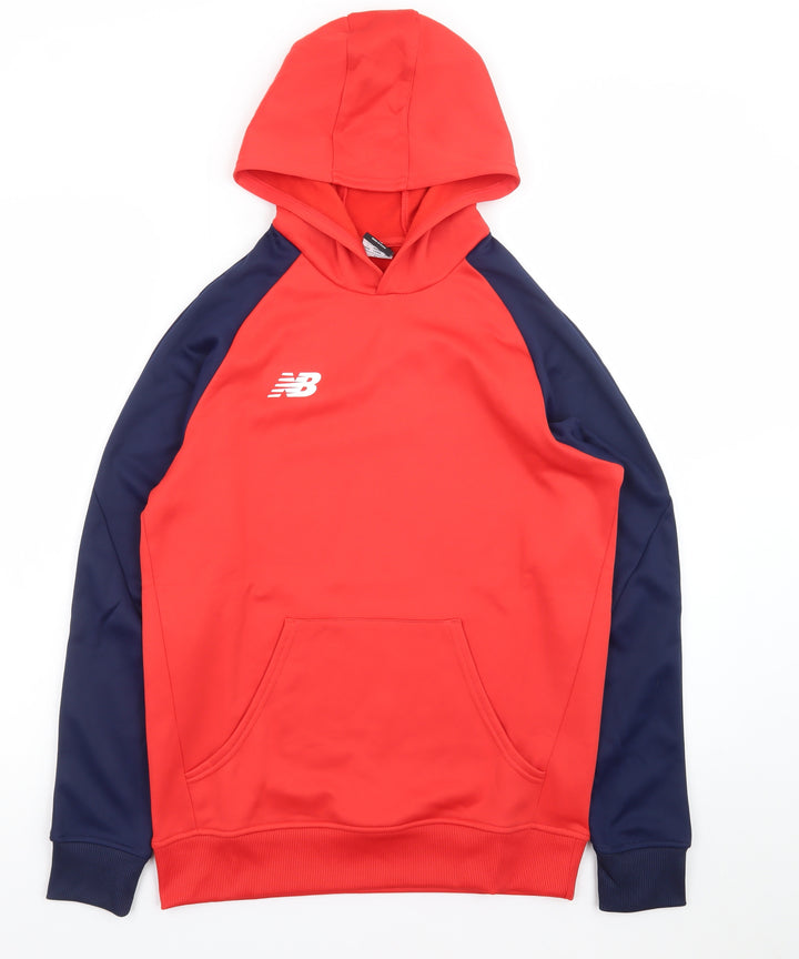 New Balance Women's Red & Navy Pullover Hoodie Size 12