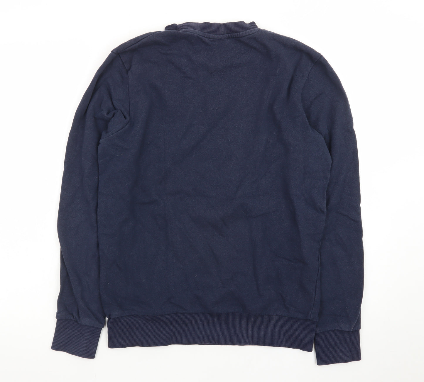 Jack & Jones Men's Blue Crew Neck Pullover Sweatshirt Size S