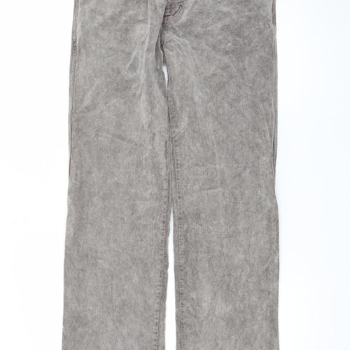 Point Zero Men's Grey Chino Trousers Size 34 Regular Fit