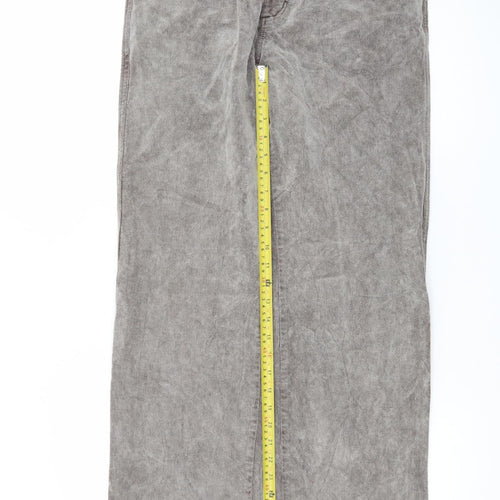 Point Zero Men's Grey Chino Trousers Size 34 Regular Fit