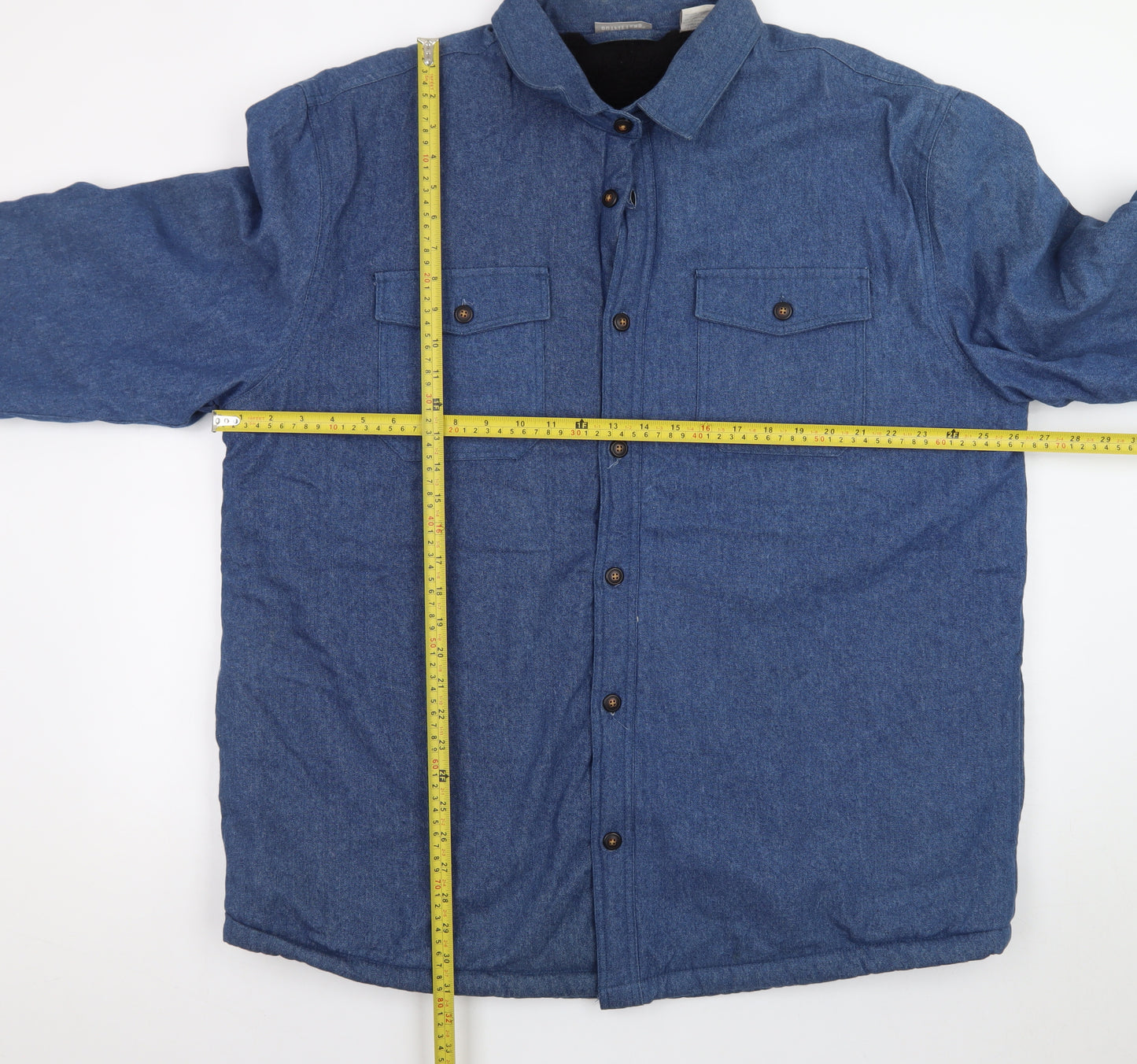 Rugged Earth Outfitters Men's Blue Cotton Flannel XL Jacket