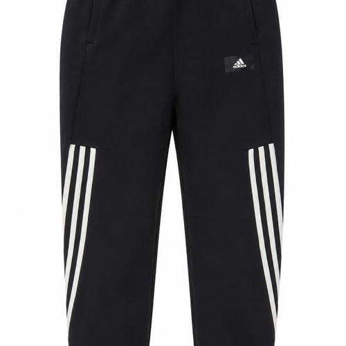 Adidas Boys Black Jogger Trousers 13-14 Years Elastic Waist Sportswear