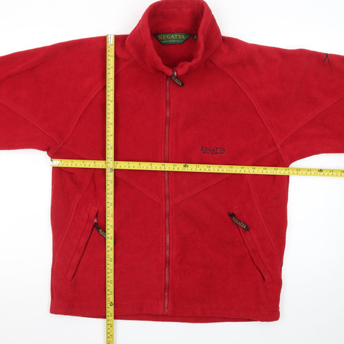 Regatta Men's Red XS Full Zip Fleece Outdoor Jacket