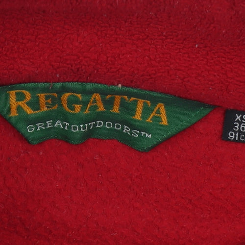 Regatta Men's Red XS Full Zip Fleece Outdoor Jacket