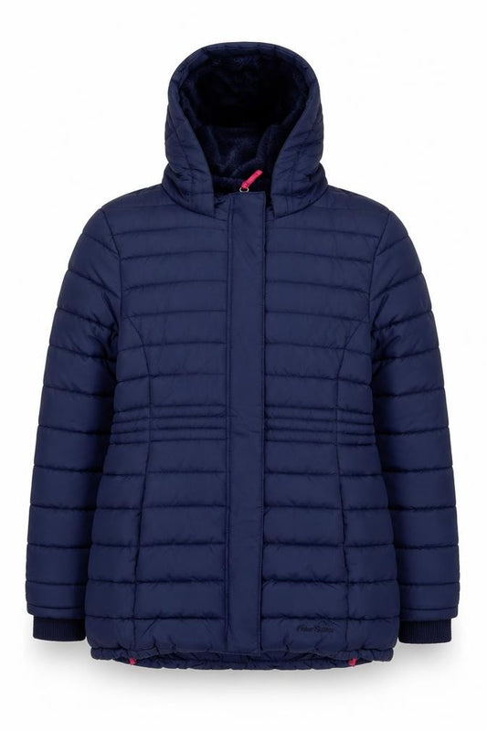 Peter Storm Girls Blue Hooded Puffer Jacket 11-12 Years Winter Coat