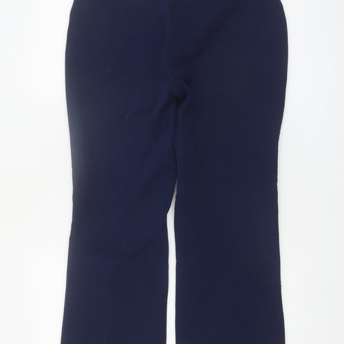 Fera Womens Blue Wool Blend Tall 14L Snow Pants Ski Trousers