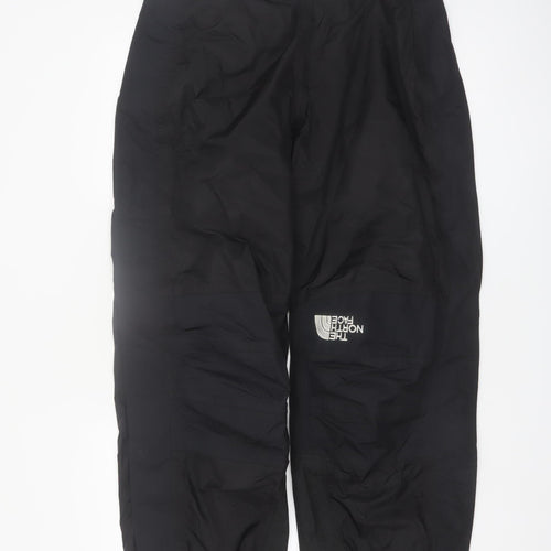 The North Face Mens Black Waterproof Gore-Tex Rain Trousers L