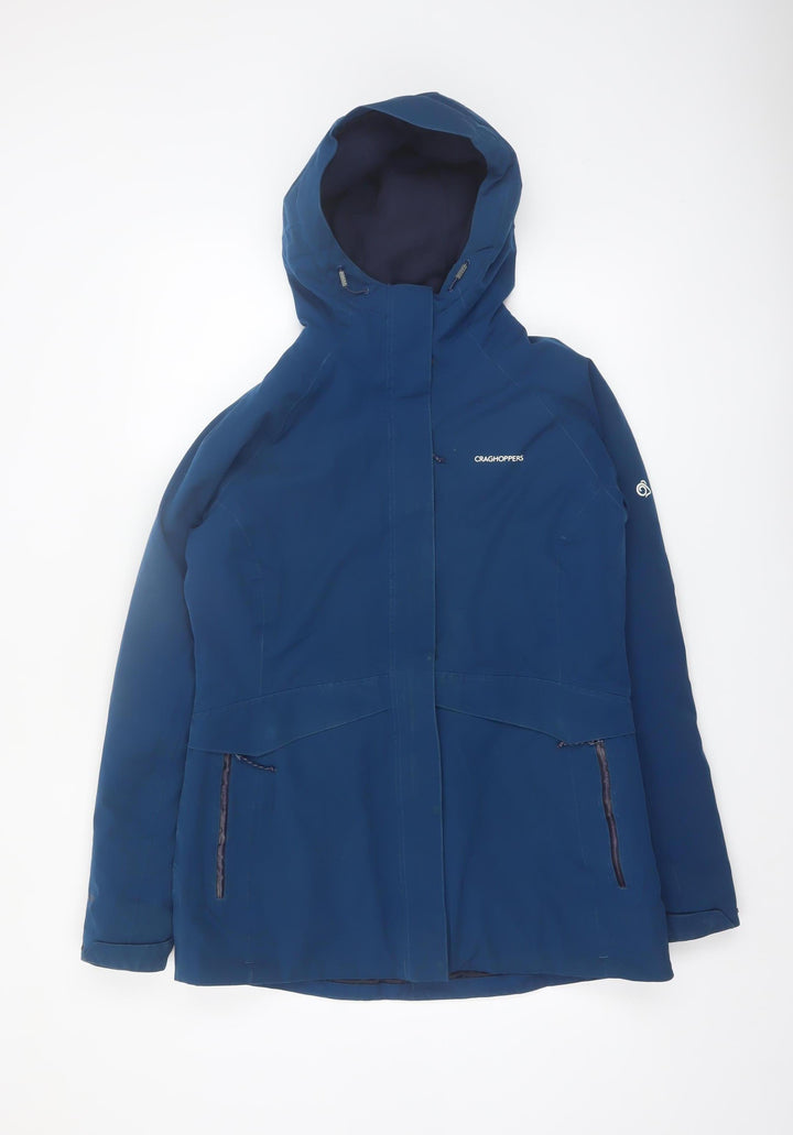 Craghoppers Women’s Blue Waterproof Parka Jacket UK 12