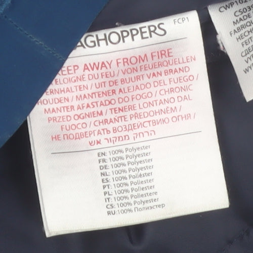 Craghoppers Women’s Blue Waterproof Parka Jacket UK 12