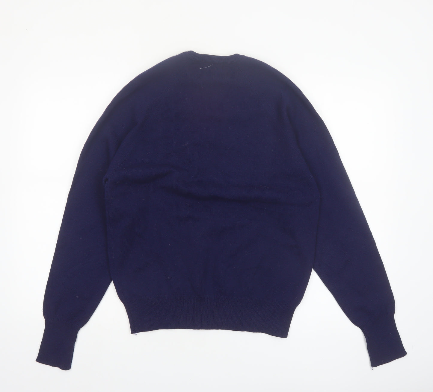Peter Storm Men’s Blue Wool V-Neck Pullover Jumper M