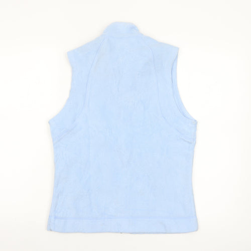 Columbia Women's Blue Fleece Waistcoat Bodywarmer Size S