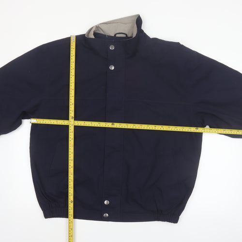 Roundtree & Yorke Men’s Blue L Basic Outdoor Cotton Jacket