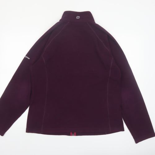 Berghaus Women's Purple Fleece Full Zip Jacket Size 18