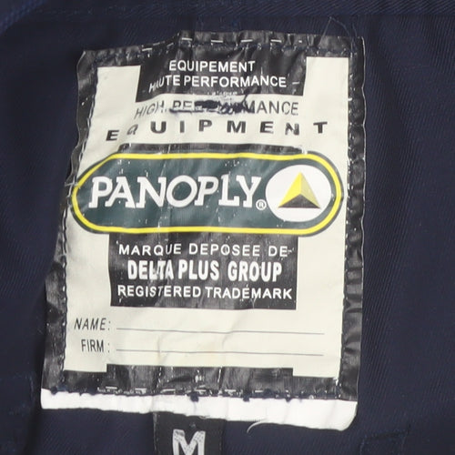 Panoply Men Blue Cargo Workwear Trousers Size M Cotton Blend