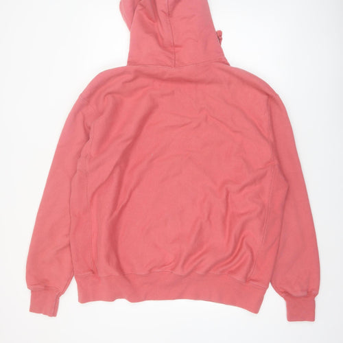 Champion Men's Pink Reverse Weave Pullover Hoodie XL