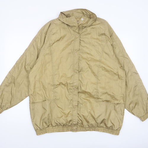 Tudor Court Women’s Beige L Windbreaker Nylon Jacket