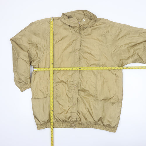 Tudor Court Women’s Beige L Windbreaker Nylon Jacket