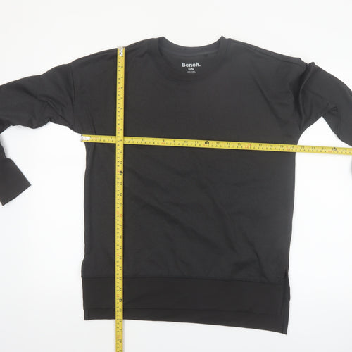 Bench Men's Black Crew Neck Long Sleeve Pullover Top M