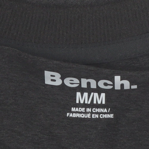 Bench Men's Black Crew Neck Long Sleeve Pullover Top M