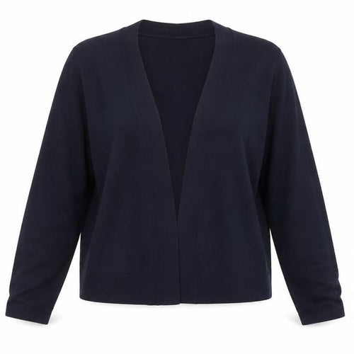 Wallis Women Navy Blue Cardigan Small Viscose Blend Knitwear