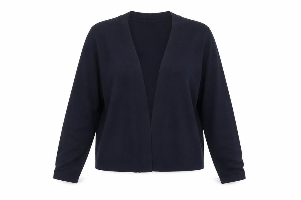 Wallis Women Navy Blue Cardigan Small Viscose Blend Knitwear