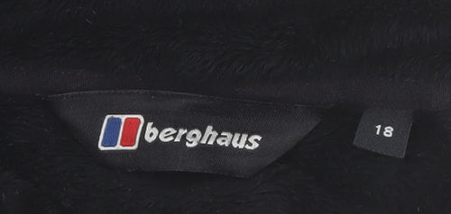 Berghaus Women's Black Size 18 Fleece Full Zip Outdoor Jacket